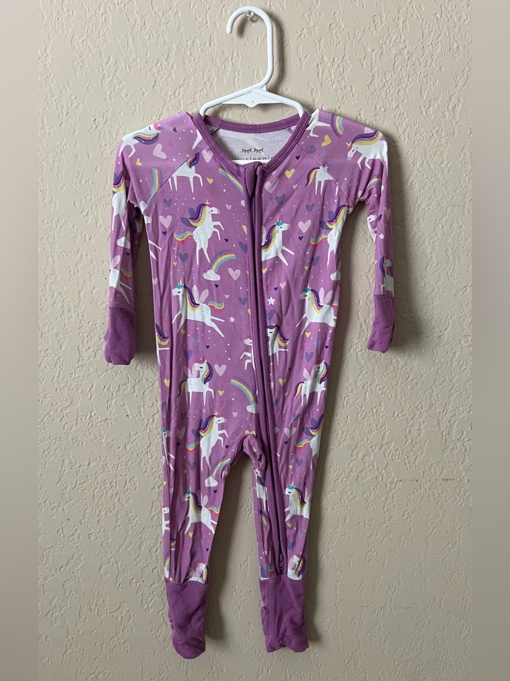 Little Sleepies Unicorn Zippy Pajamas